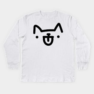 Cute Doodle Pattern Kids Long Sleeve T-Shirt